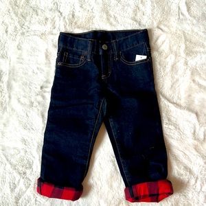 Boys Gap Size 3 Lined Jeans